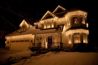 House Christmas lights ideas