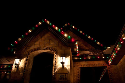 House Christmas lights ideas