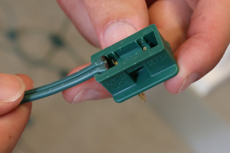 Align Wire with Connector