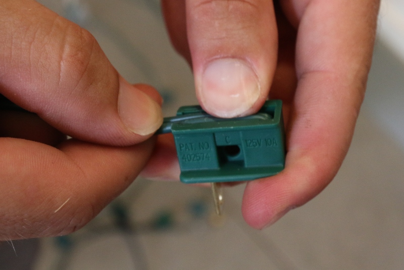 Insert Wire into Connector