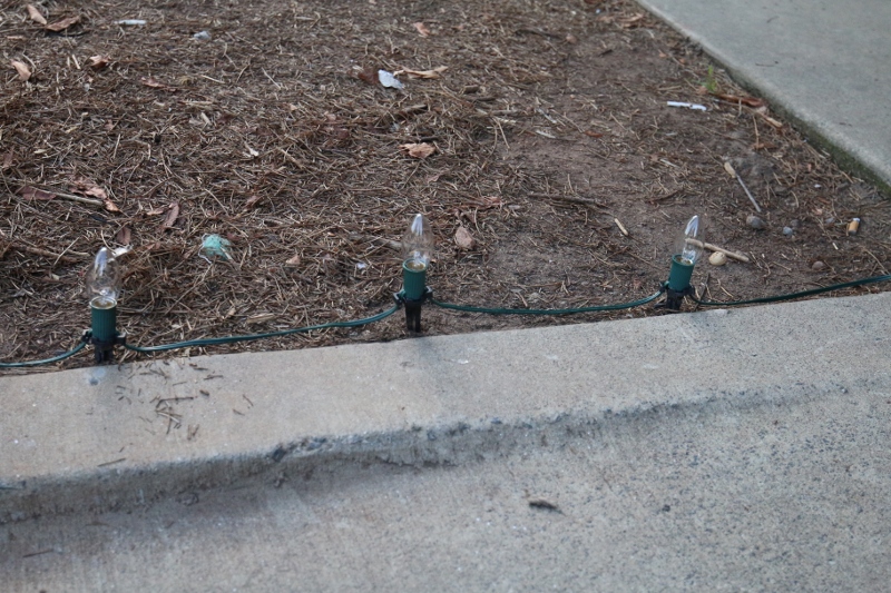 Yard Stakes in Ground