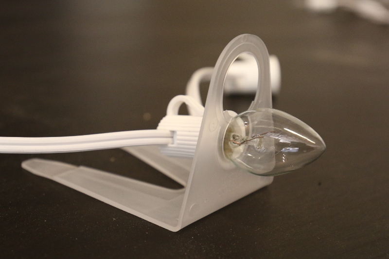 Bulb Through Clip